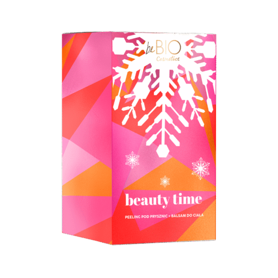 Zestaw świąteczny BEAUTY TIME 2025 peeling do ciała 200 ml + balsam do ciała 200 ml