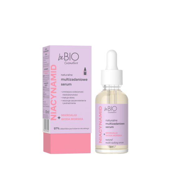 Naturalne multizadaniowe serum do twarzy, 30 ml
